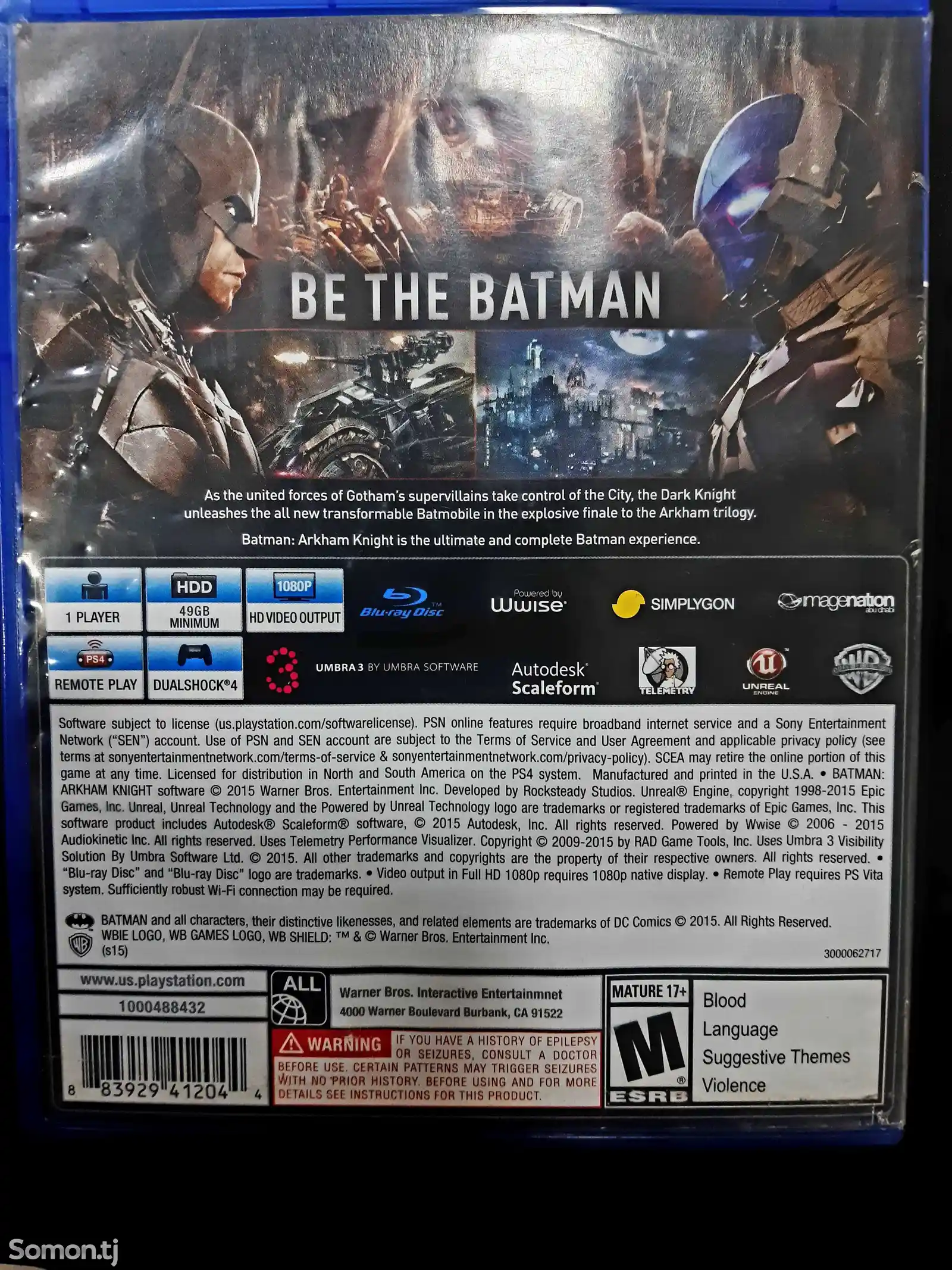 Игра для PlayStation 4/5 Batman-6