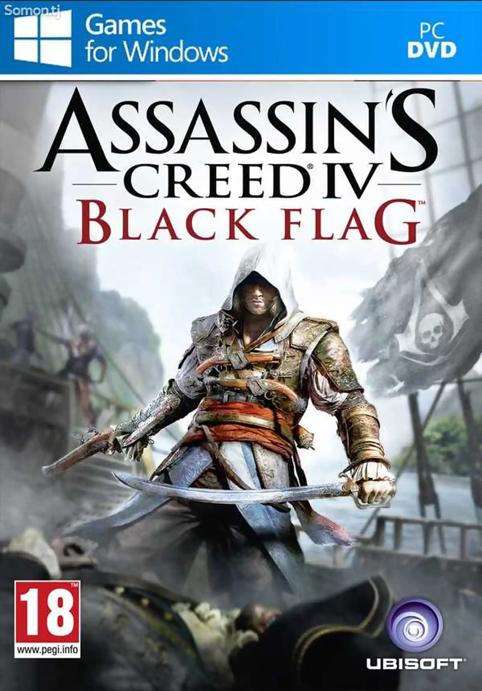 Игра Assassins Creed Black flag для компьютера-пк-pc-1