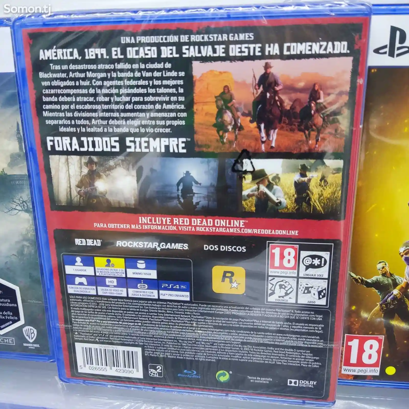 Игра Red Dead Redemption 2 русская версия для Playstation 4-2