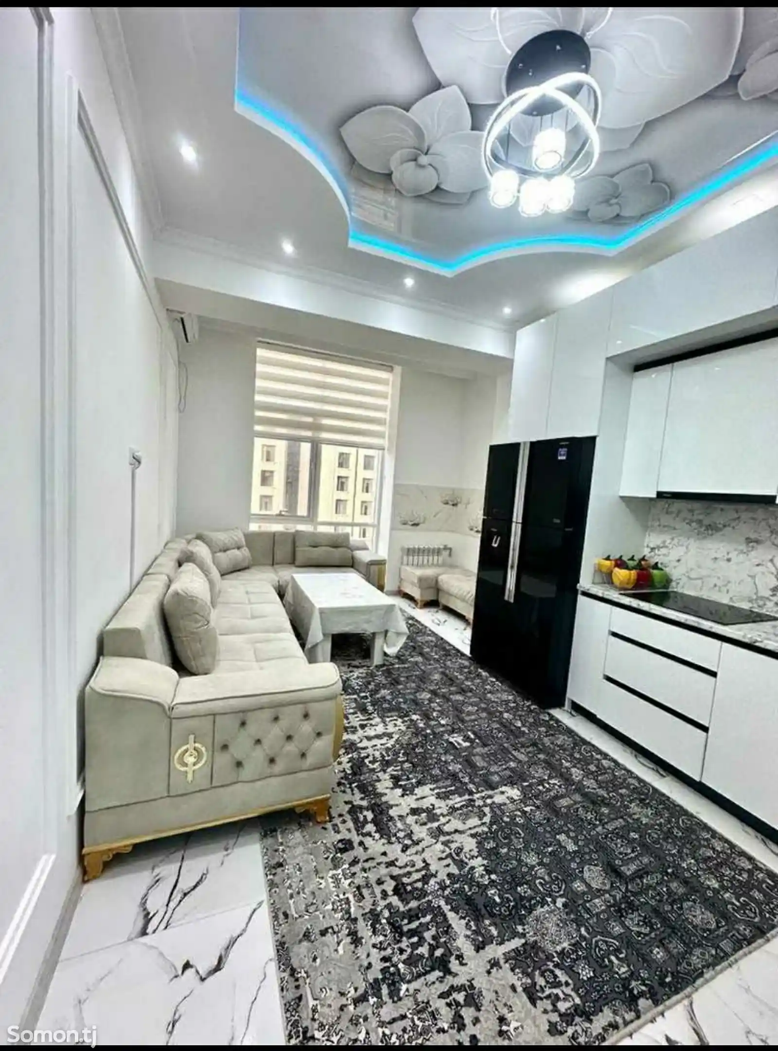 2-комн. квартира, 13 этаж, 100м², Шохмансур-9