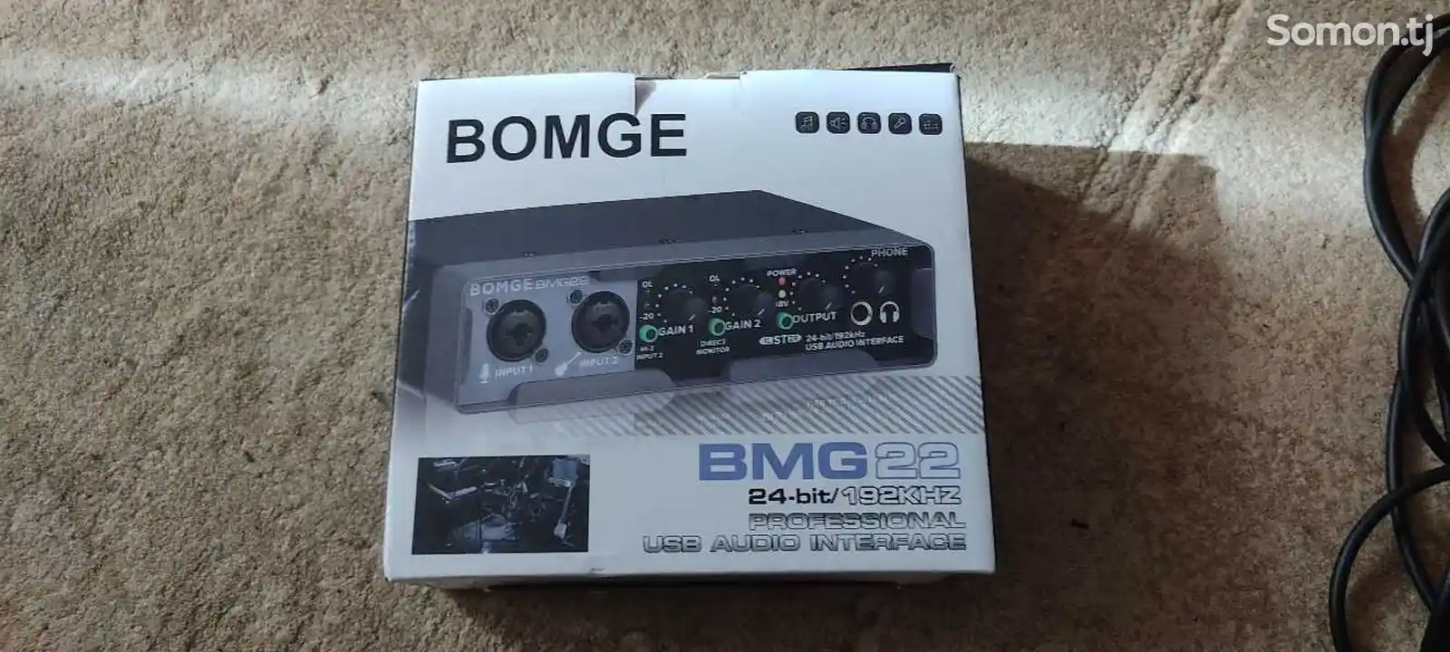 Внешняя звуковая карта bomge BMG22-2