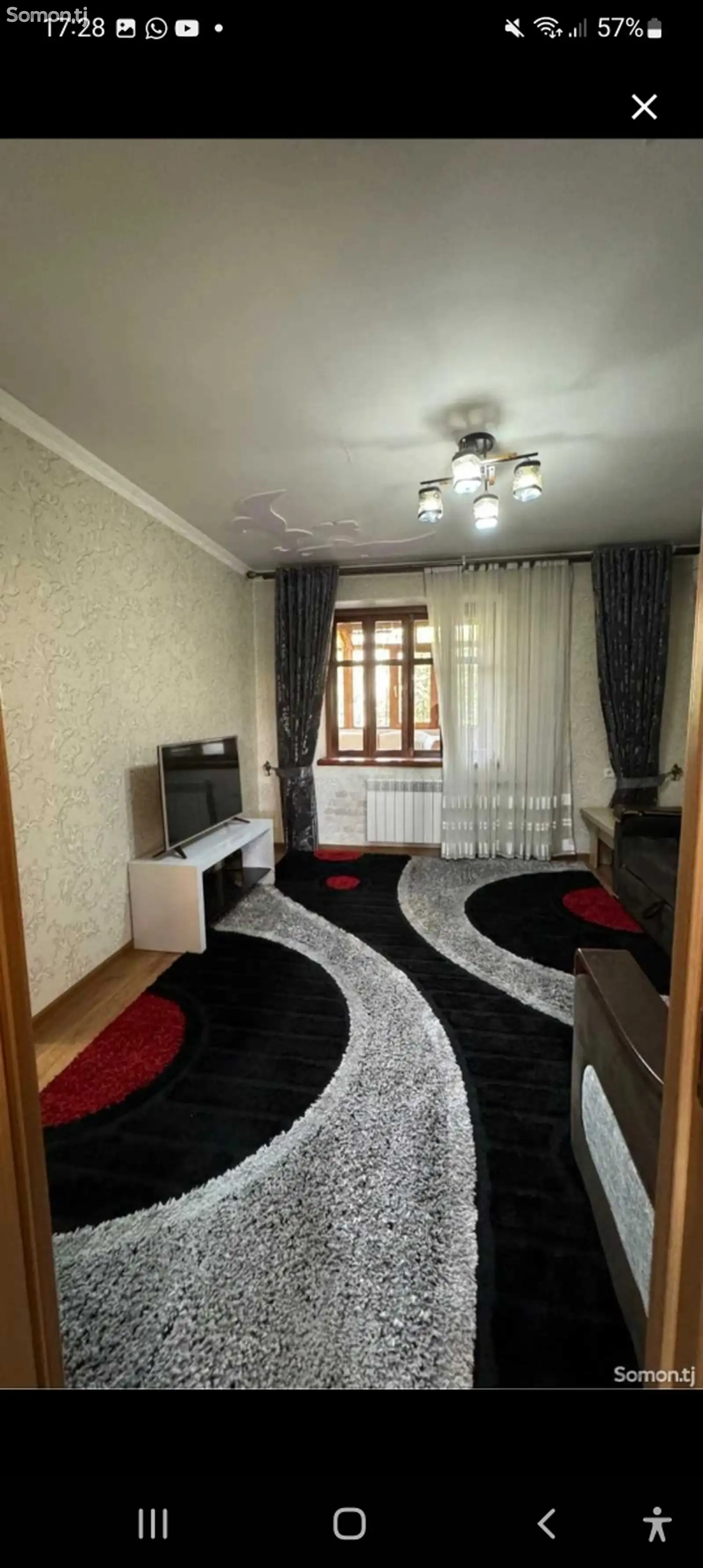 2-комн. квартира, 3 этаж, 52м², Сино-11