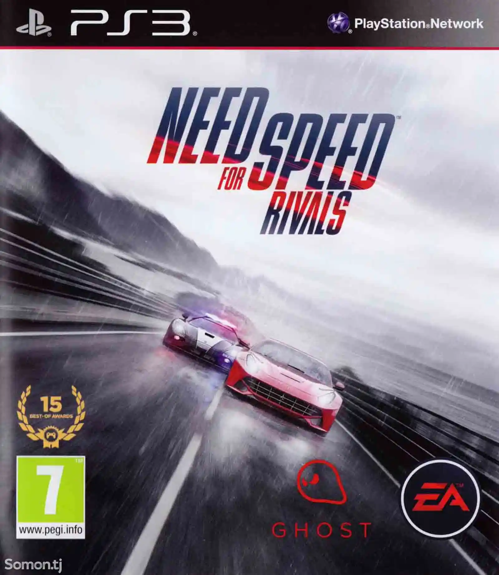 Игра Need For Speed Rivals на всех моделей PlayStation 3