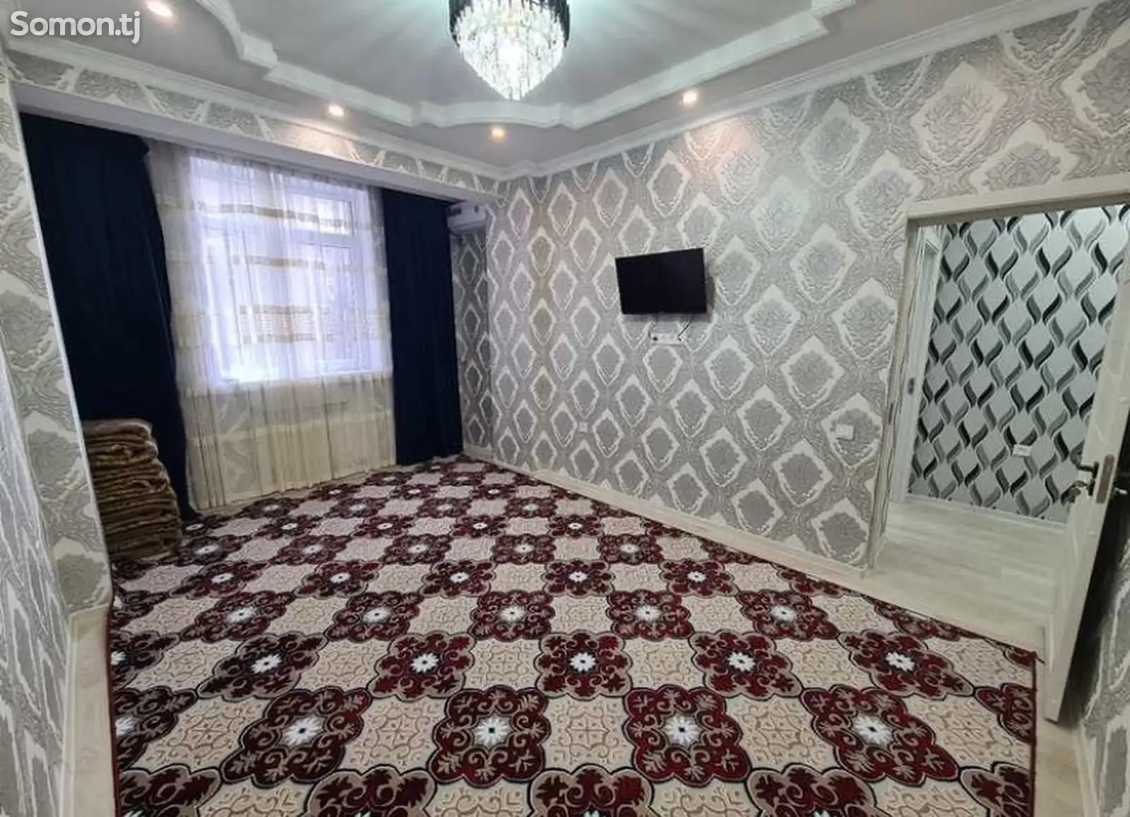 2-комн. квартира, 4 этаж, 50м², И.сомони-1