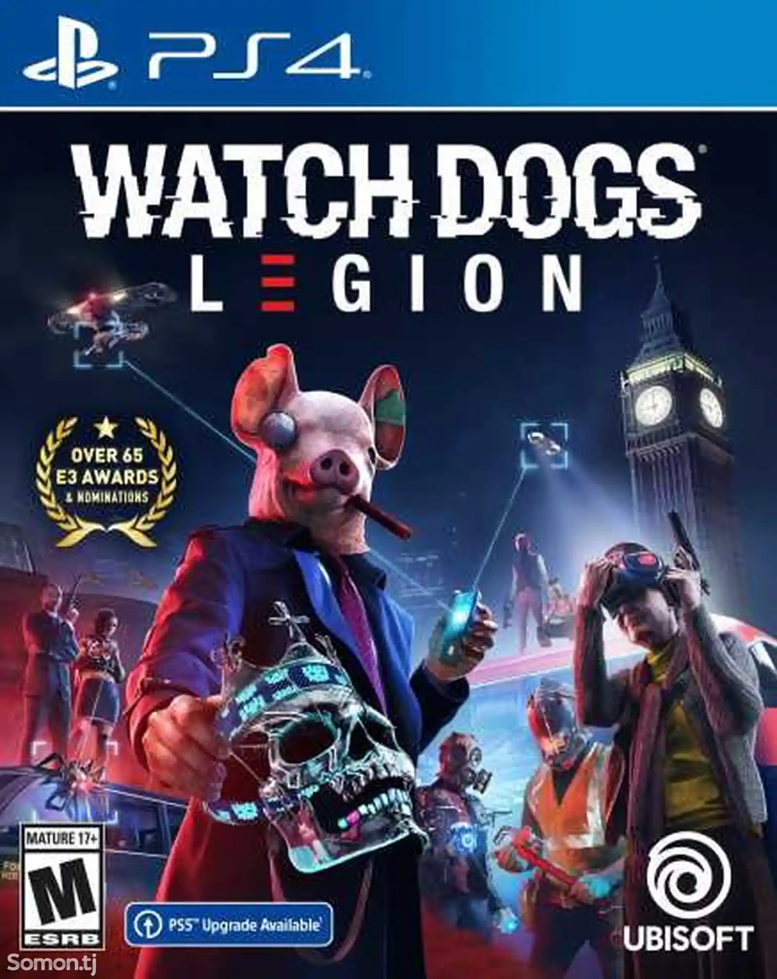 Игра Watch Dogs Legion для PS-4 / 5.05 / 6.72 / 7.02 / 7.55 / 9.00 /-1