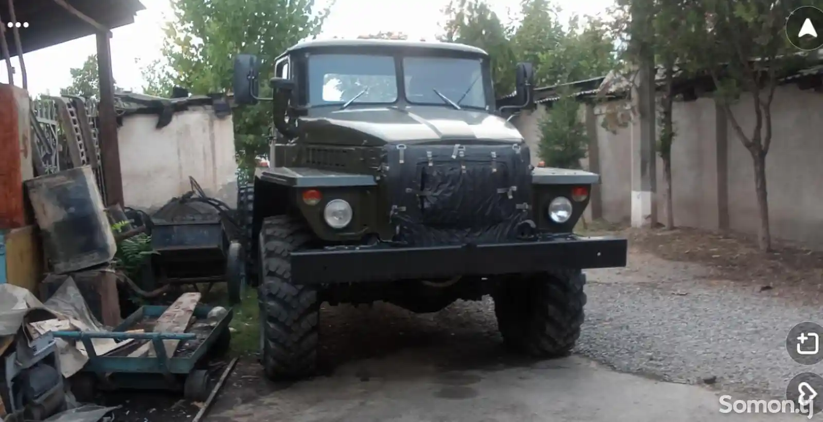 Бортовой грузовик Урал-4320, 1993-3