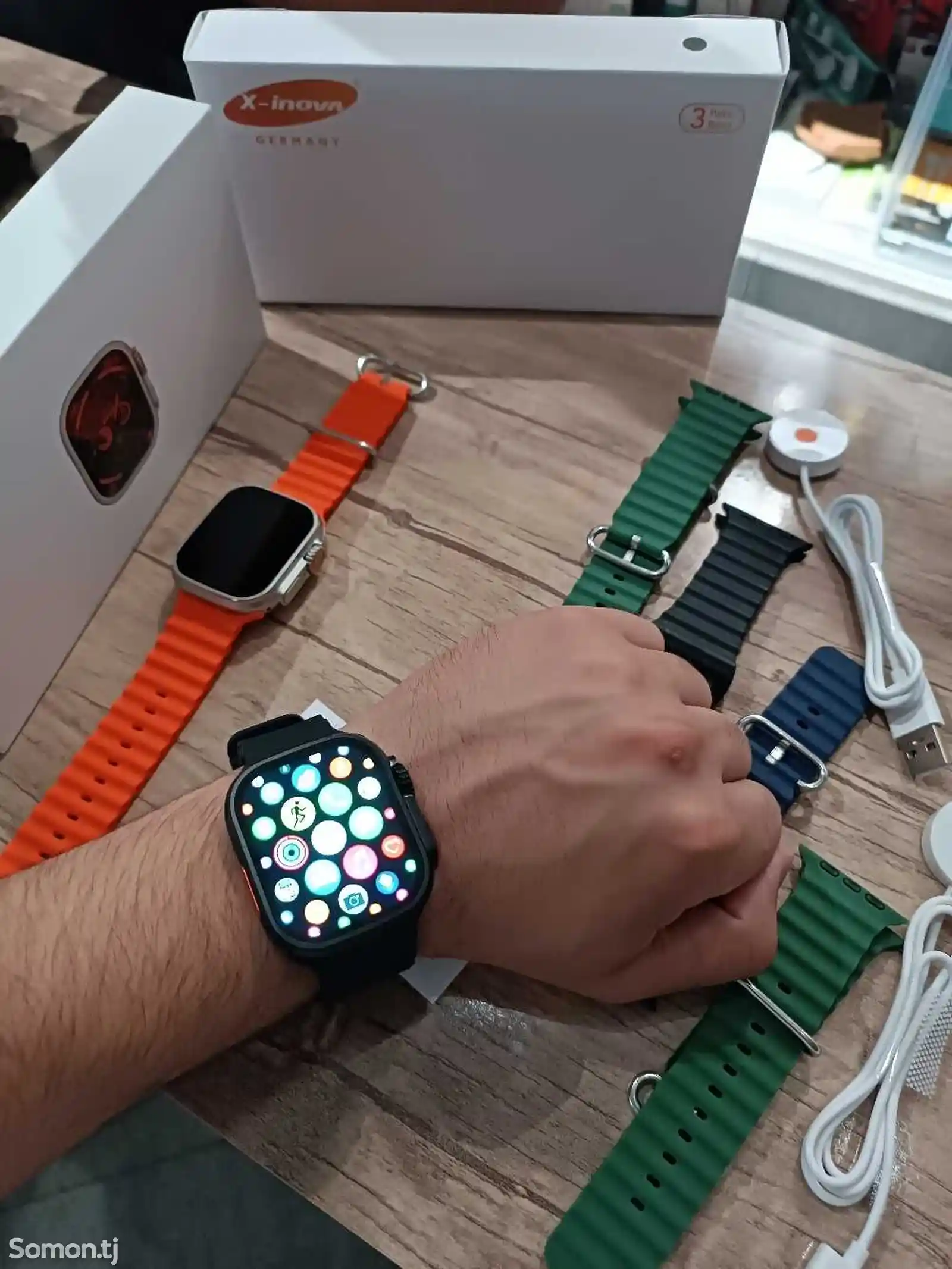 Смарт часы Apple Watch X100 Ultra-10