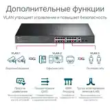 Коммутатор TP LINK TL-SG1218MPE V5-6