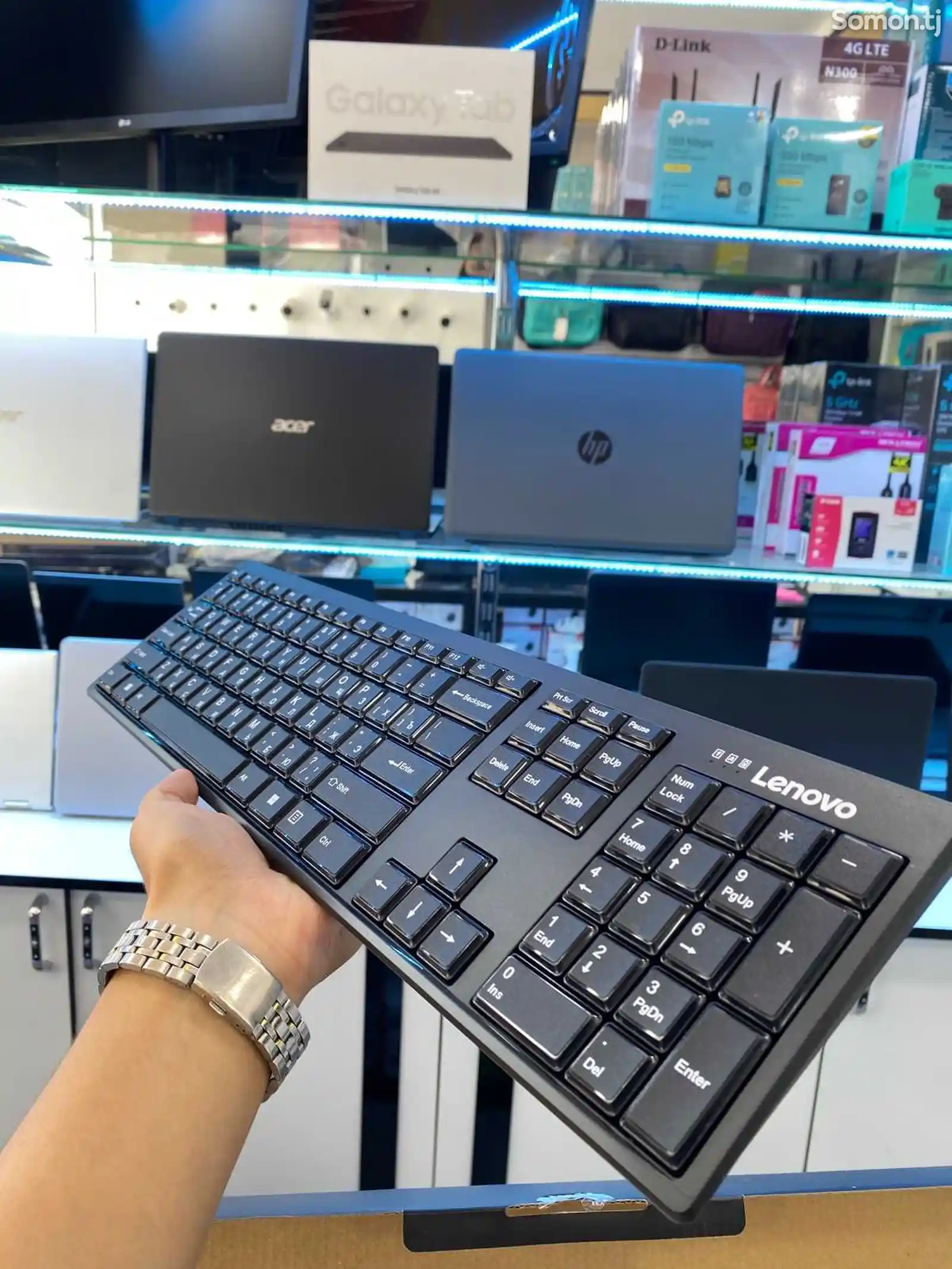 Беспроводная клавиатура с мышкой от Lenovo-1