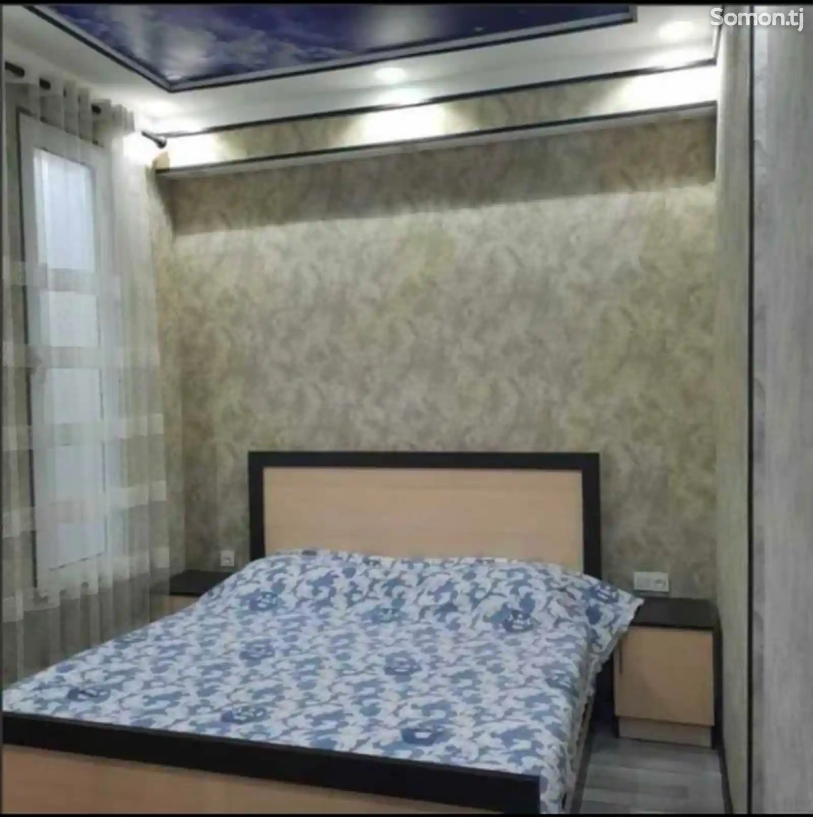 2-комн. квартира, 14 этаж, 60м², И. Сомони-5