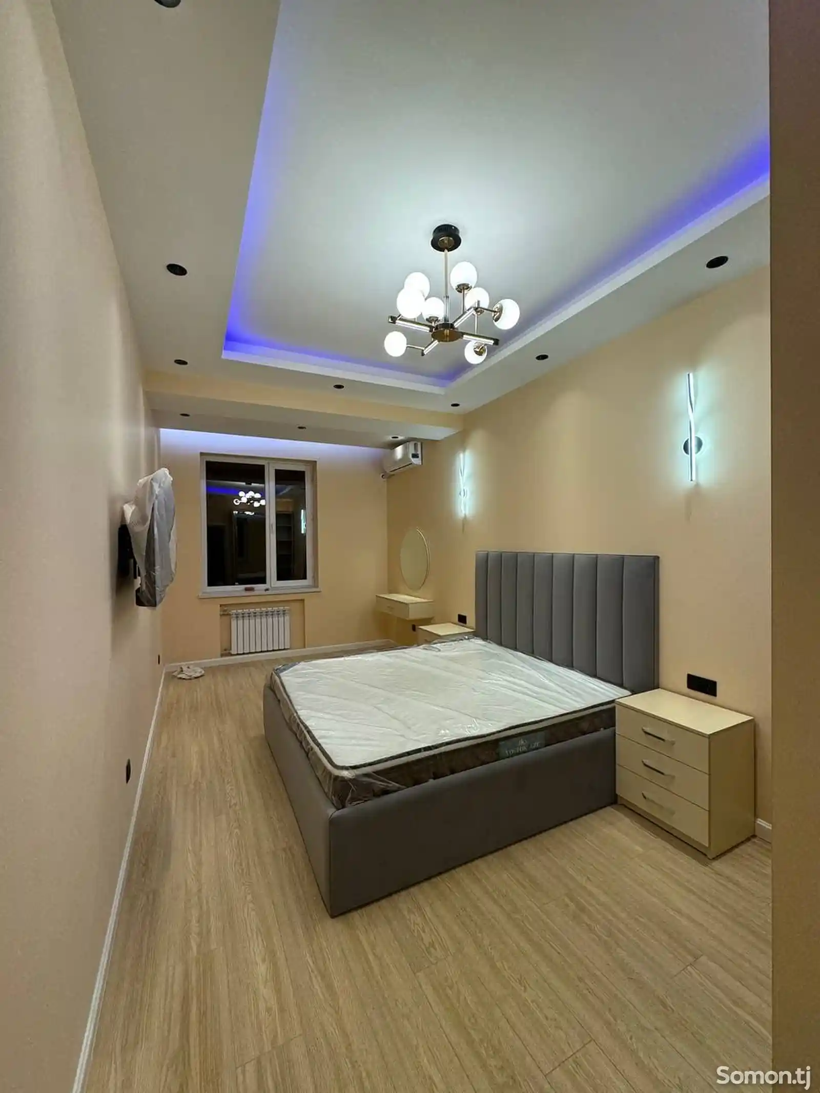 2-комн. квартира, 9 этаж, 83м², Сомони-2