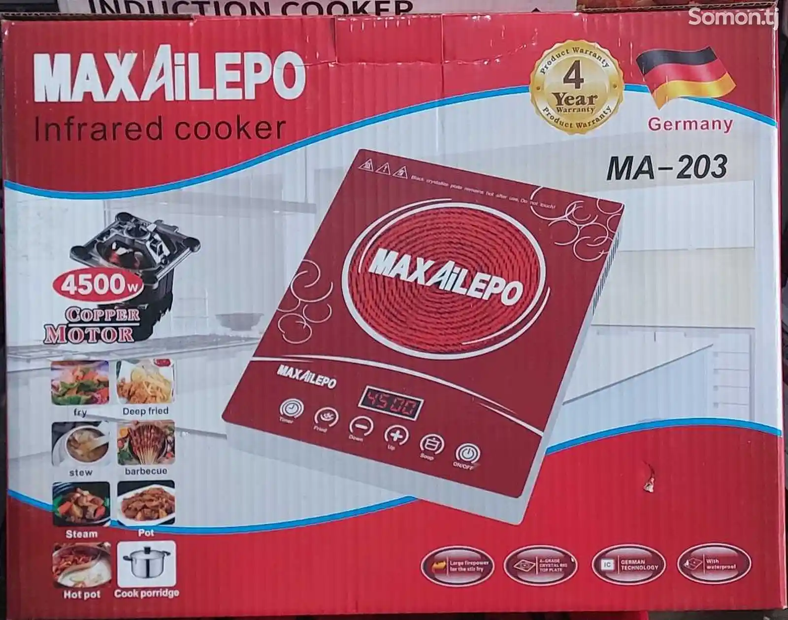 Плита сенсорная MaxAilEpo-203-1