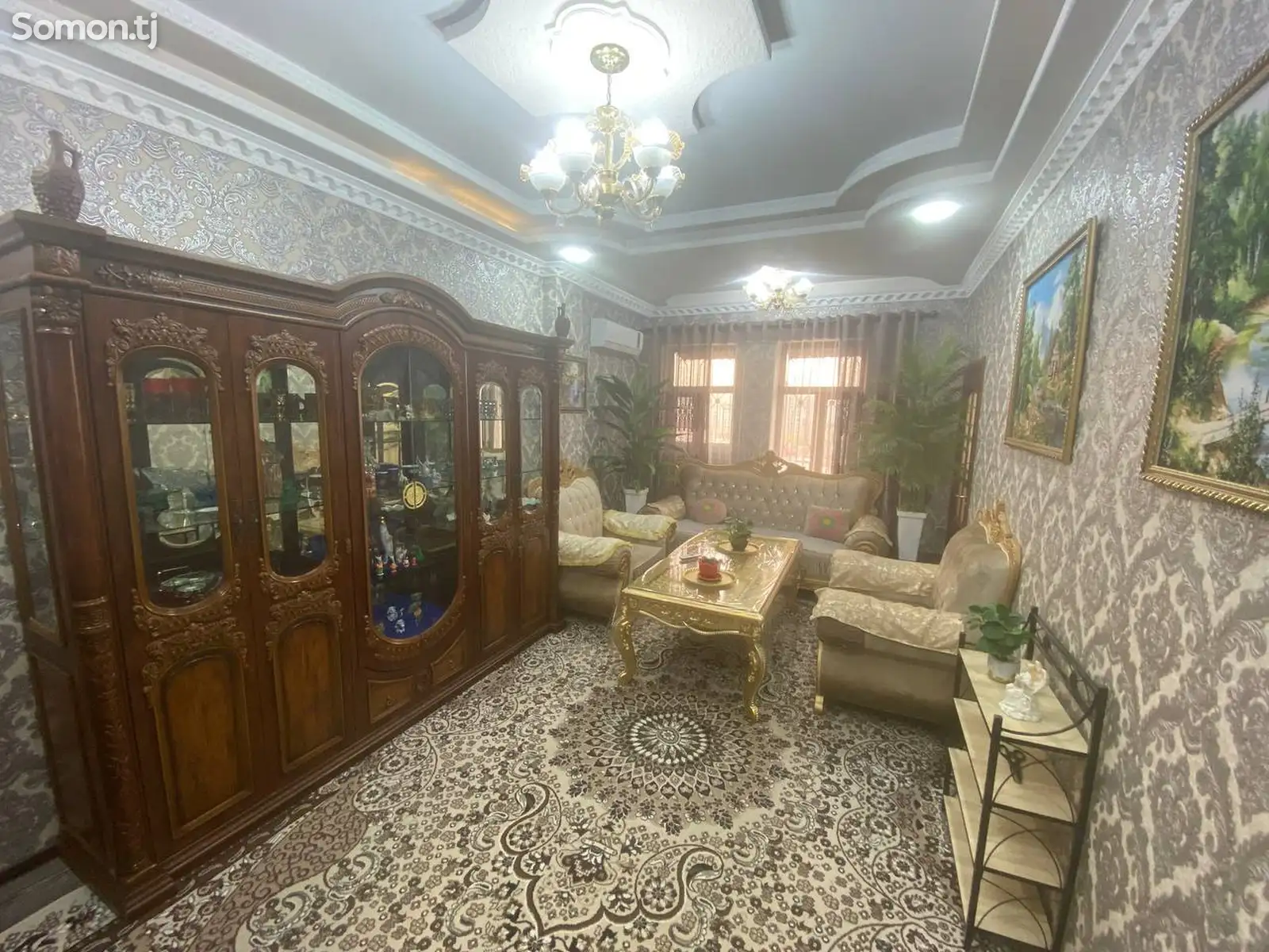 3-комн. квартира, 9 этаж, 70м², Сомони-1