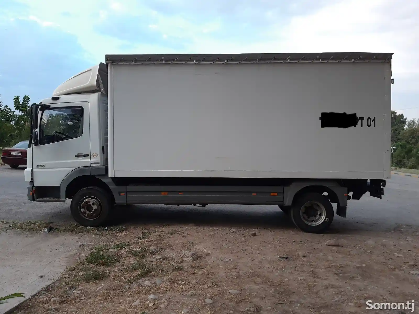 Бортовой грузовик Mercedes Benz Atego 816-3