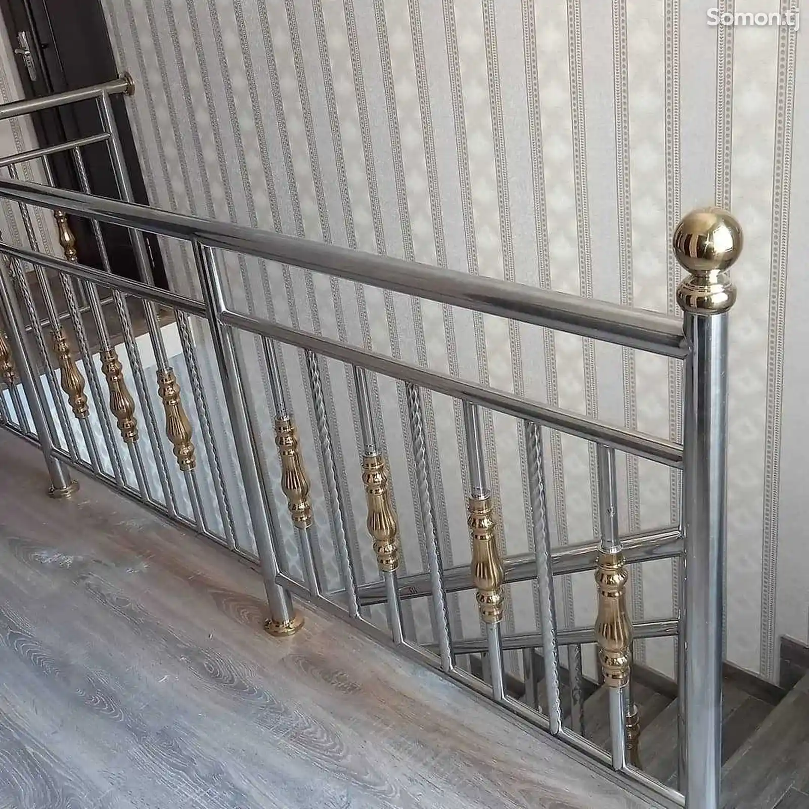 Перила для лестницы на заказ-5