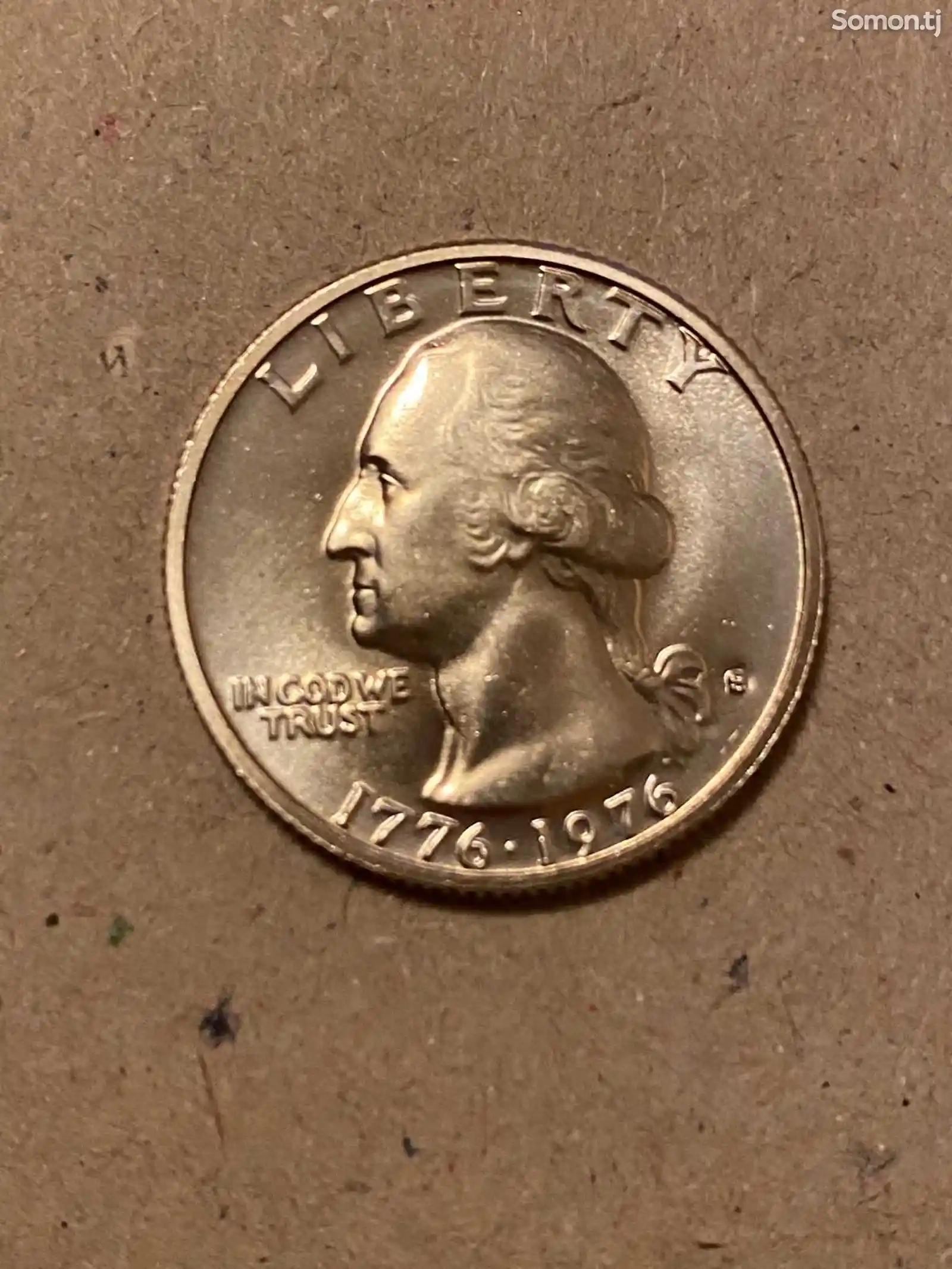 25 центов США 1976 г-1