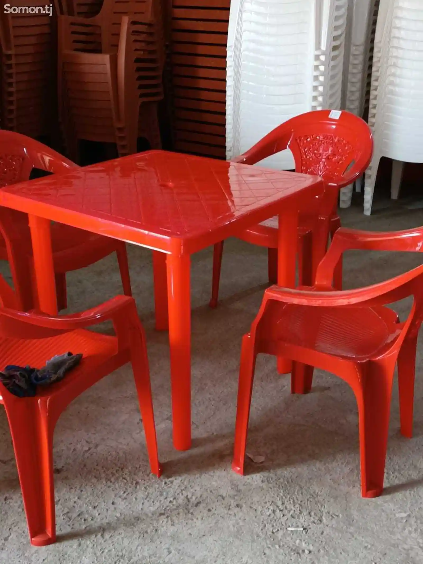 Стол со стульями комфорт-6