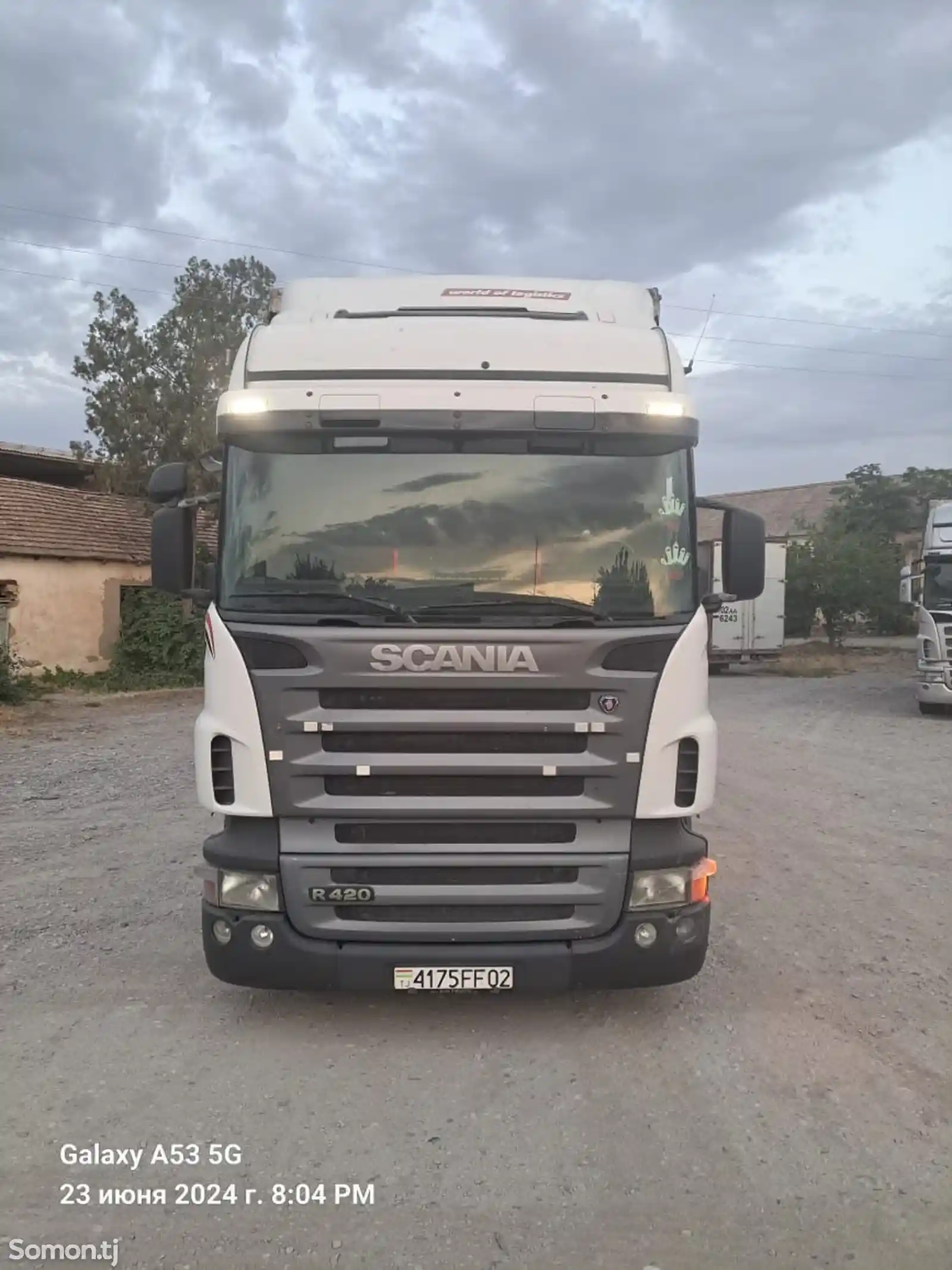 Бортовой автомобиль Scania 420, 2006-7