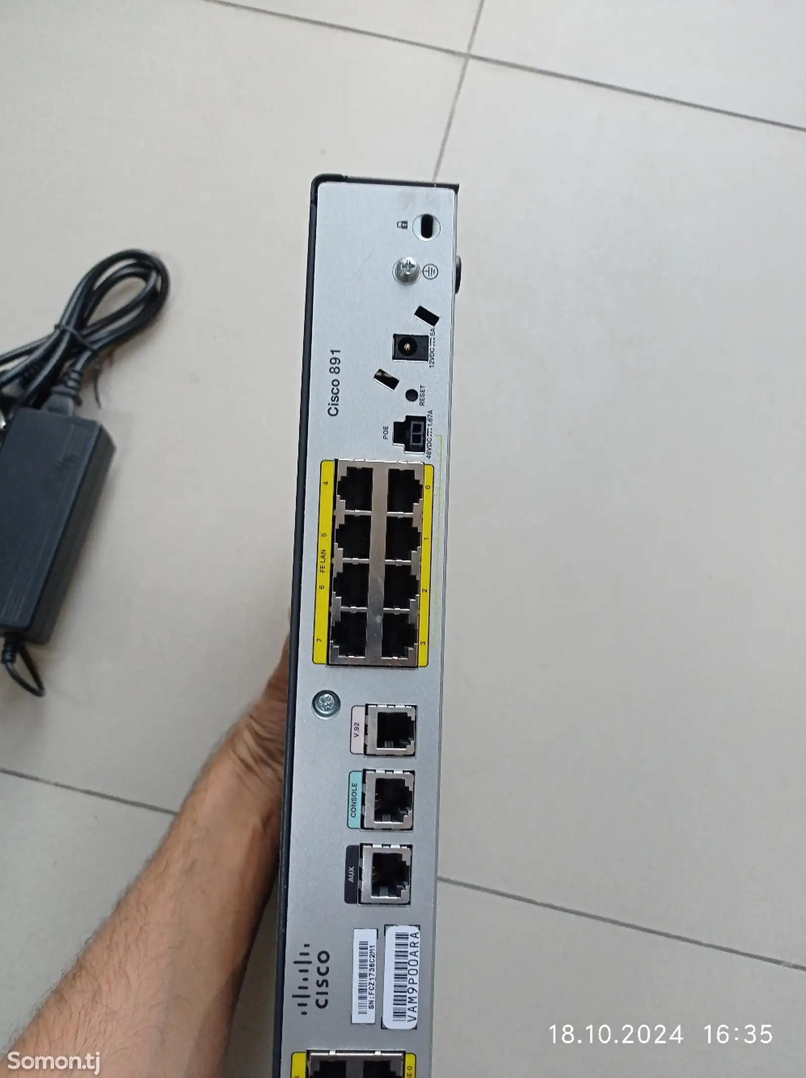 Маршрутизатор Cisco Model Cisco 890-4