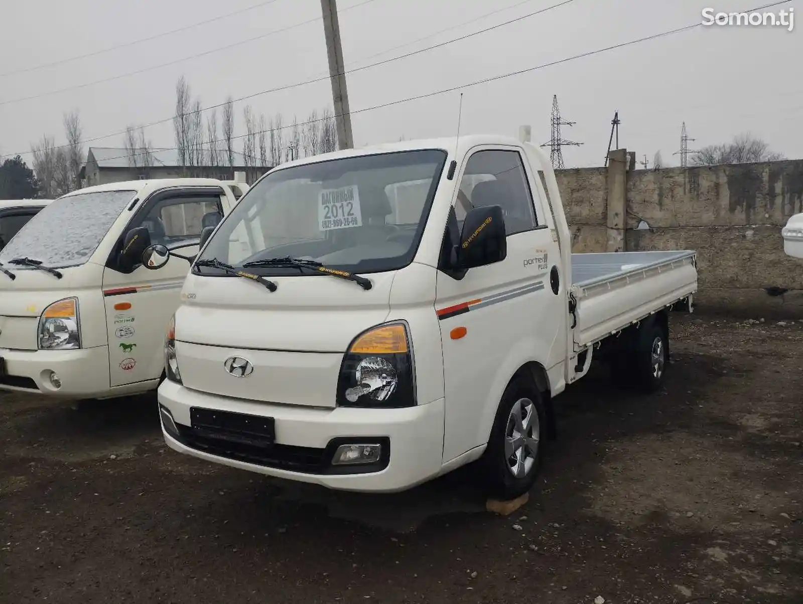 Бортовой автомобиль Hyundai Porter, 2012-1