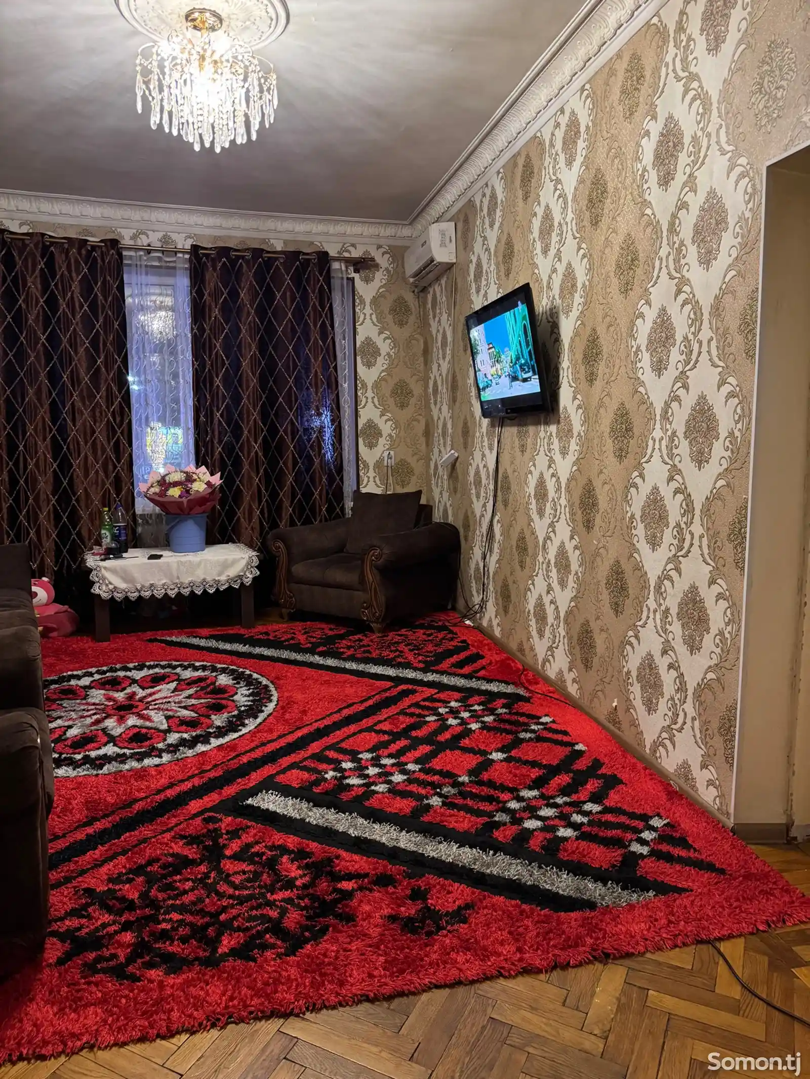 2-комн. квартира, 2 этаж, 60м², И. Сомони-5