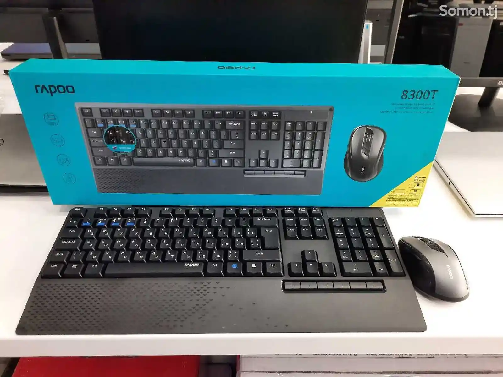 Клавиатура и мышь Rapoo-1