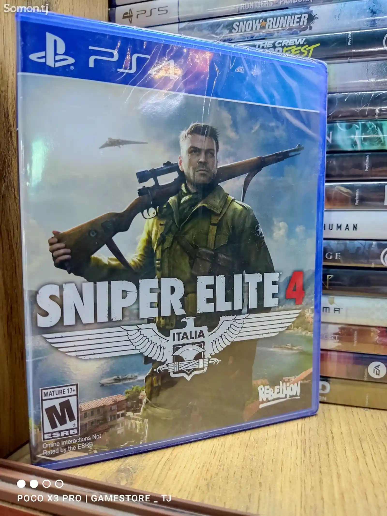 Игра Sniper Elite 4 для Playstation 5 PS4-1