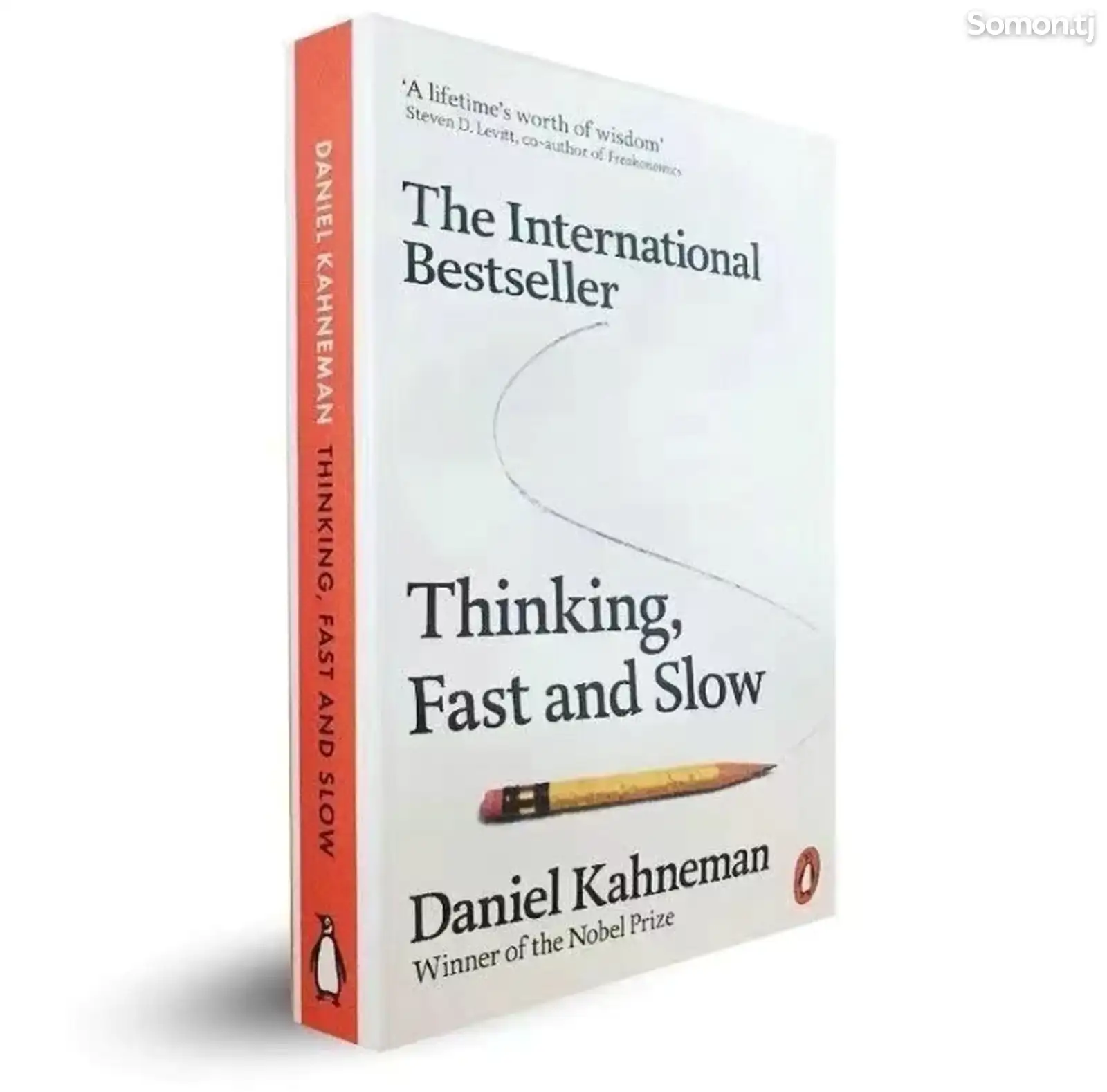 Английский книга Thinking fast and slow