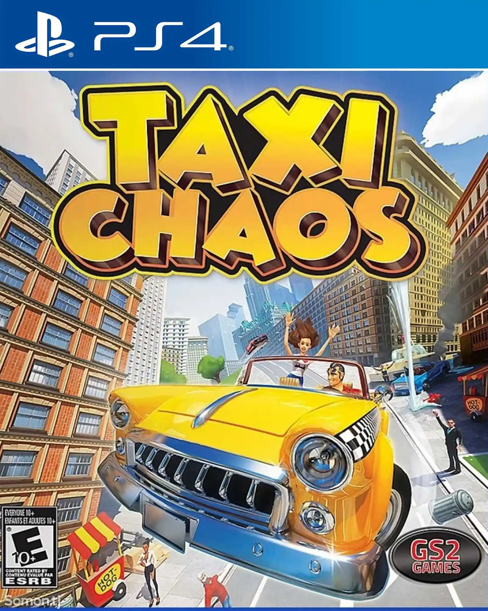 Игра Taxi chaos для PS-4 / 5.05 / 6.72 / 7.02 / 7.55 / 9.00 /-1