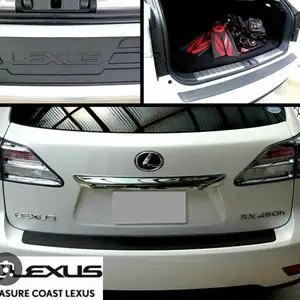 Накладка на задний бампер от lexus rx 2010-2015