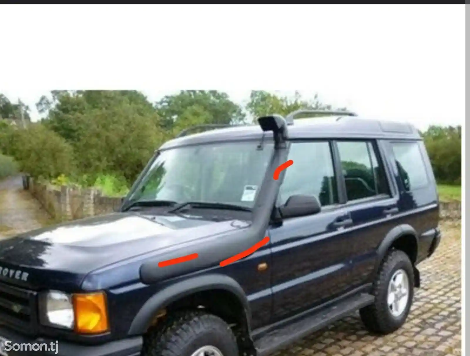 Шноркель от Land Rover Discovery, 2002