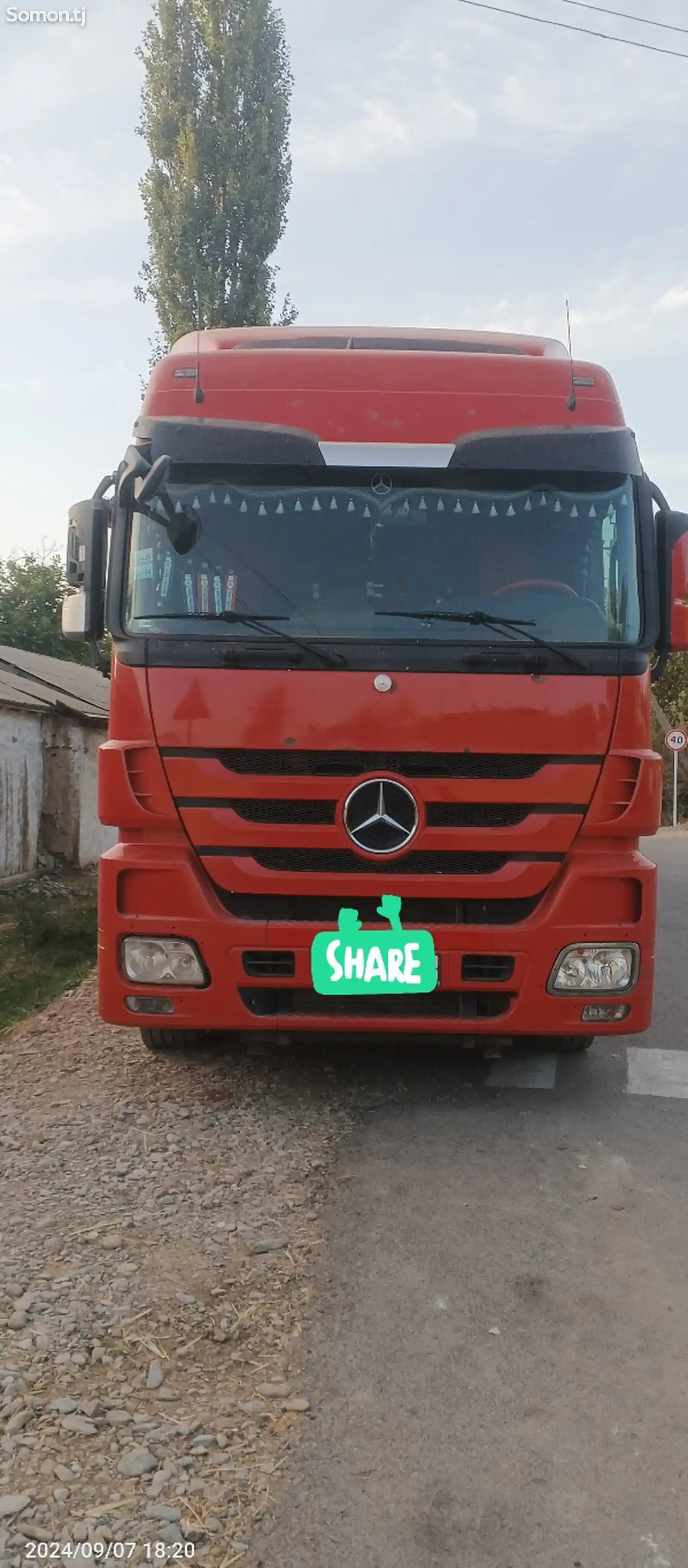 Бортовой грузовик Mercedes-Benz Actros, 2011-2