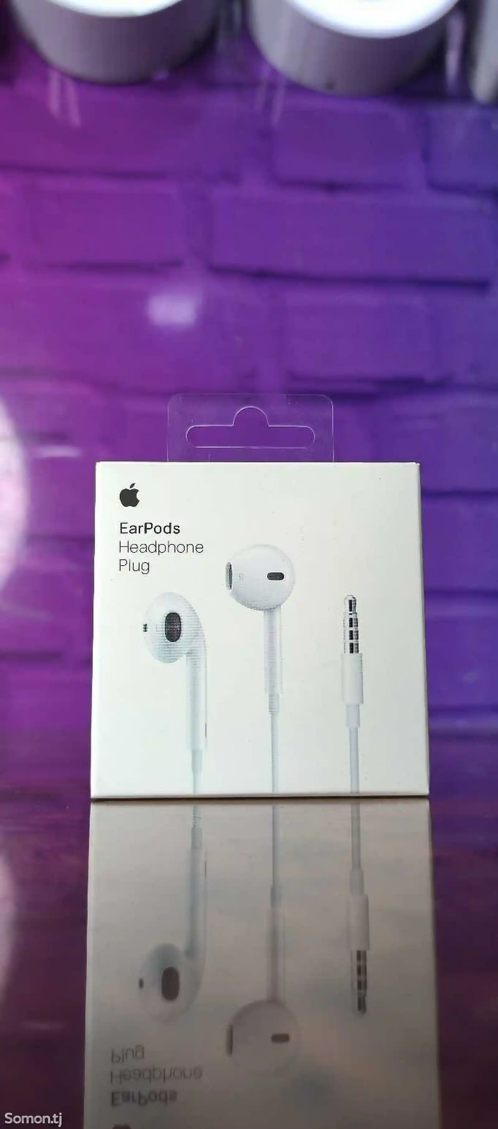 Наушники Apple EarPods Headphone Plug 3.5 Jack-1