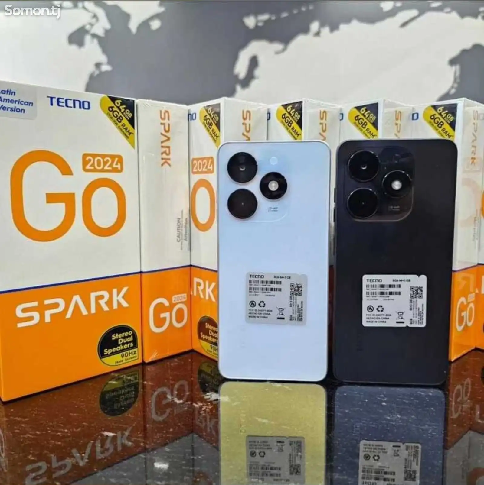 Techno Spark Go 2+2/64gb 2024 Global version-1