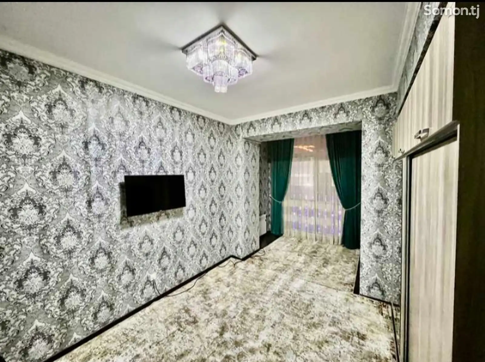 2-комн. квартира, 6 этаж, 75м², Шохмансур-1