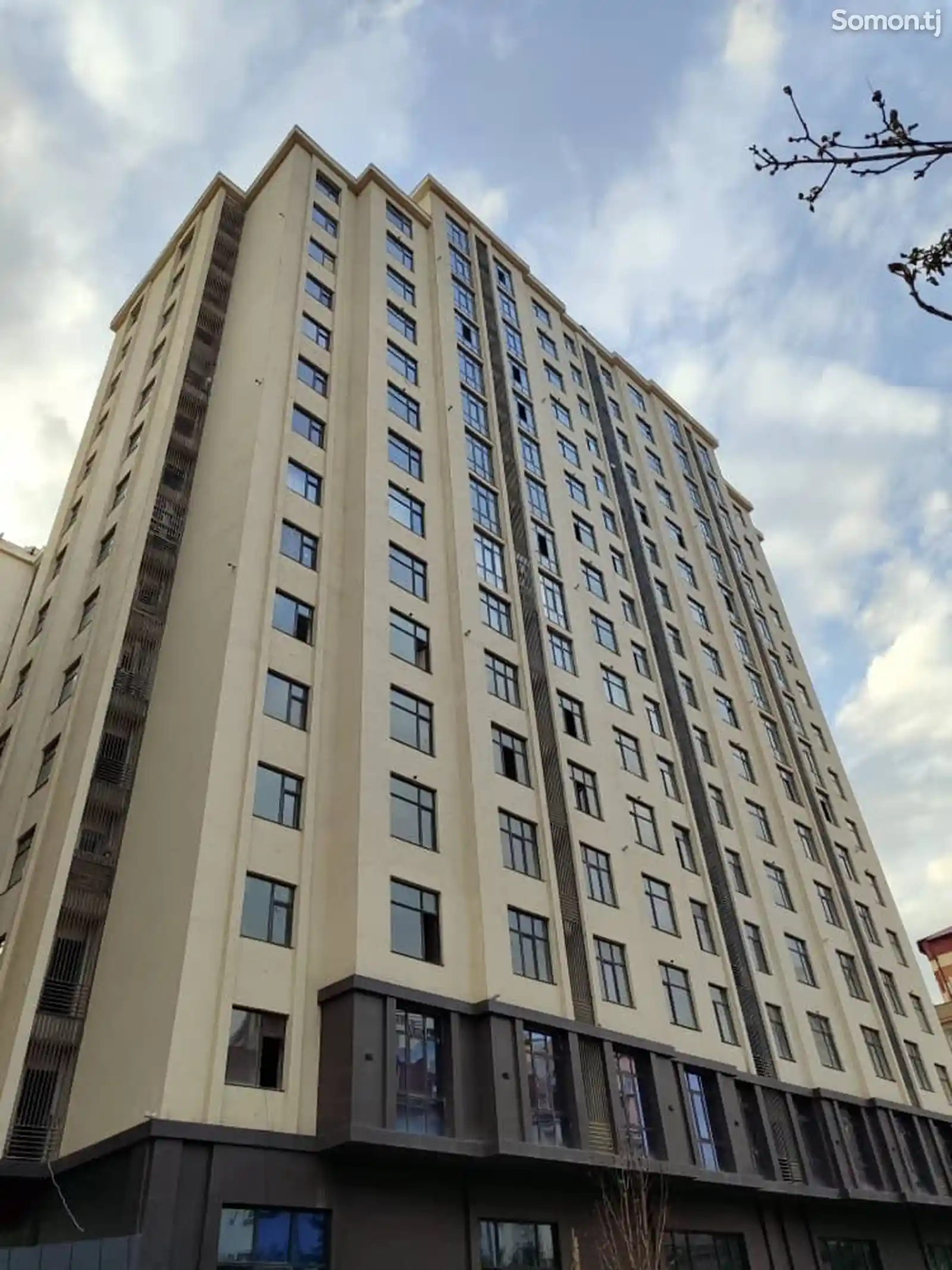 2-комн. квартира, 12 этаж, 104 м², сомони-1