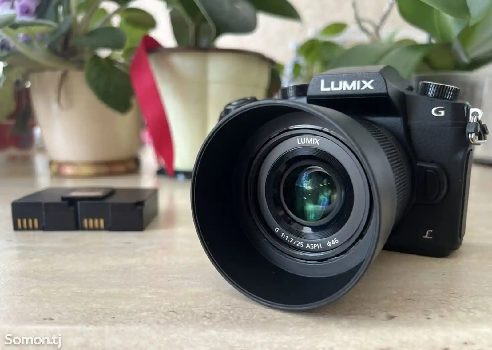 Фотоаппарат Lumix G80 с светосильным объективом 25mm f1.7-1