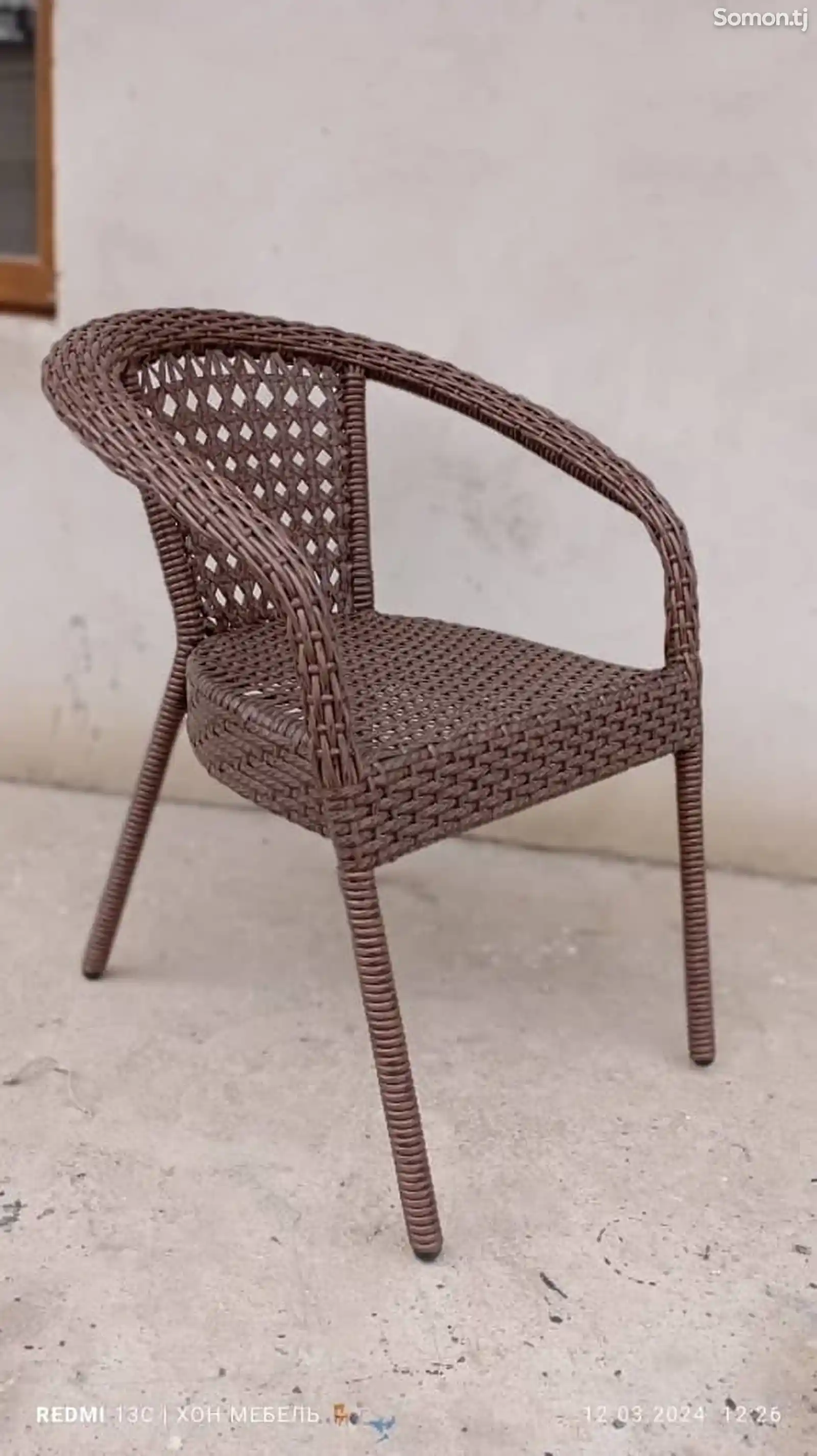 Плетенный стул-2