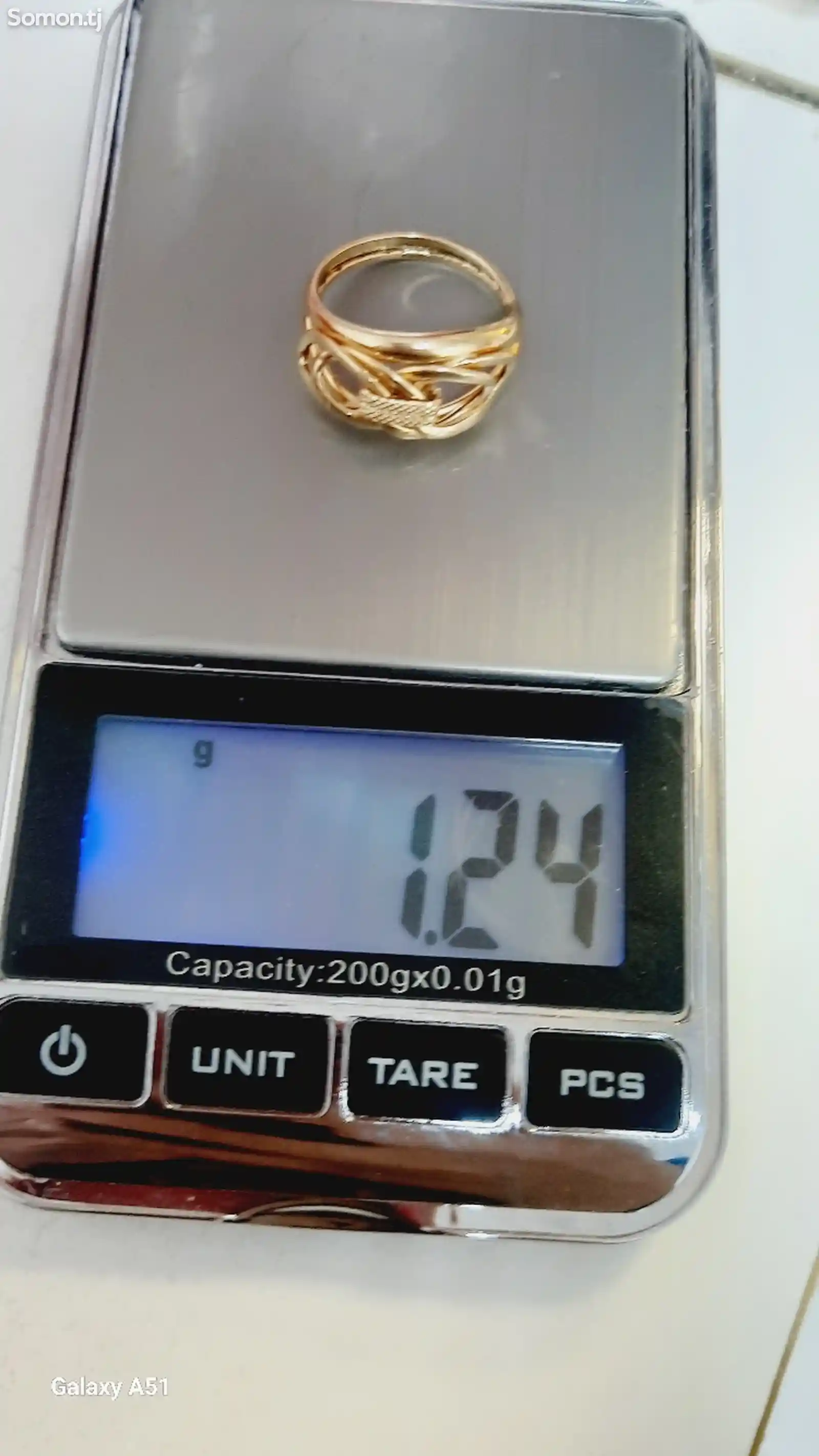 Золотое кольцо 585 проба-3