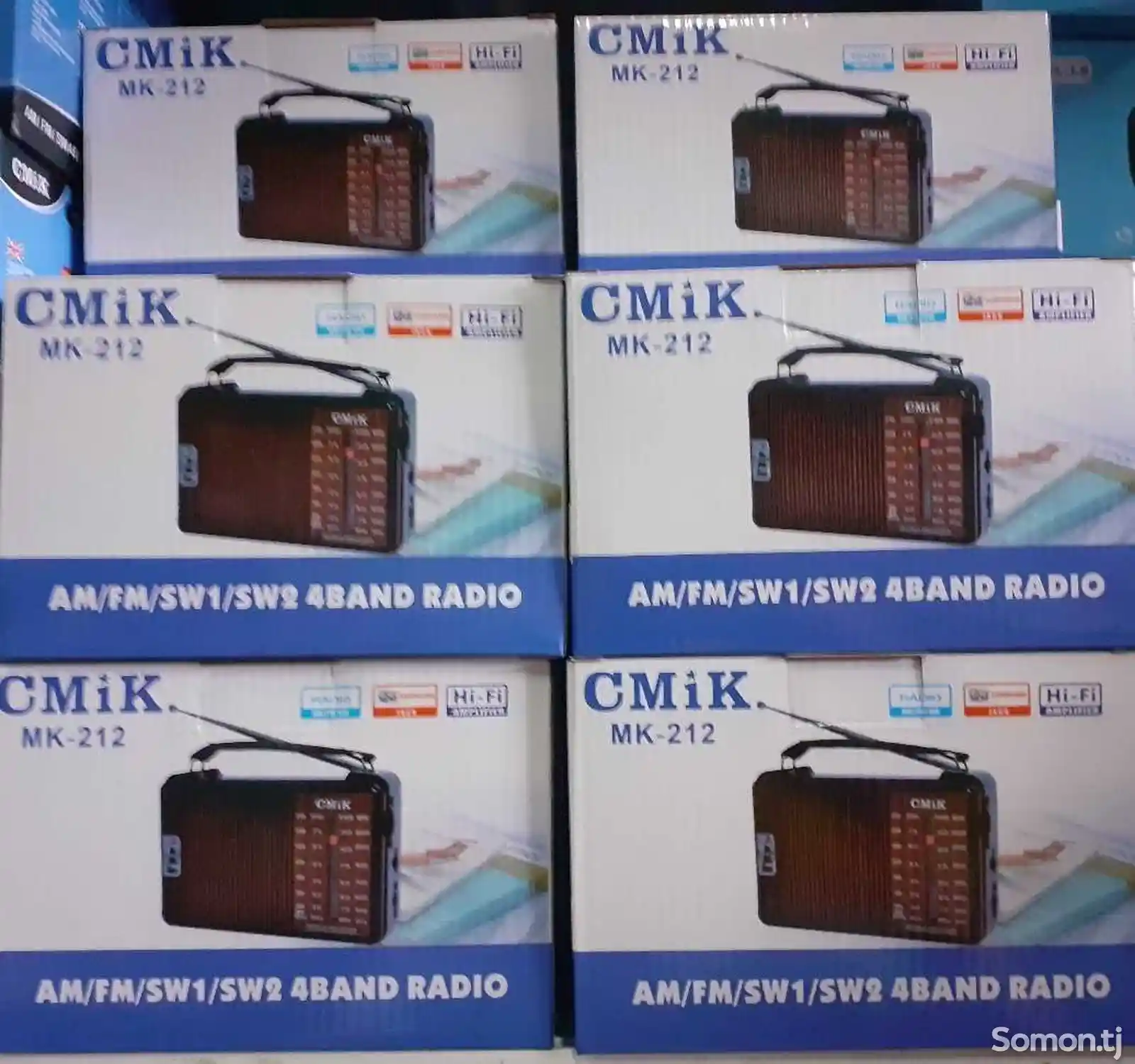 Радиомагнитофон Смик-Mk-212