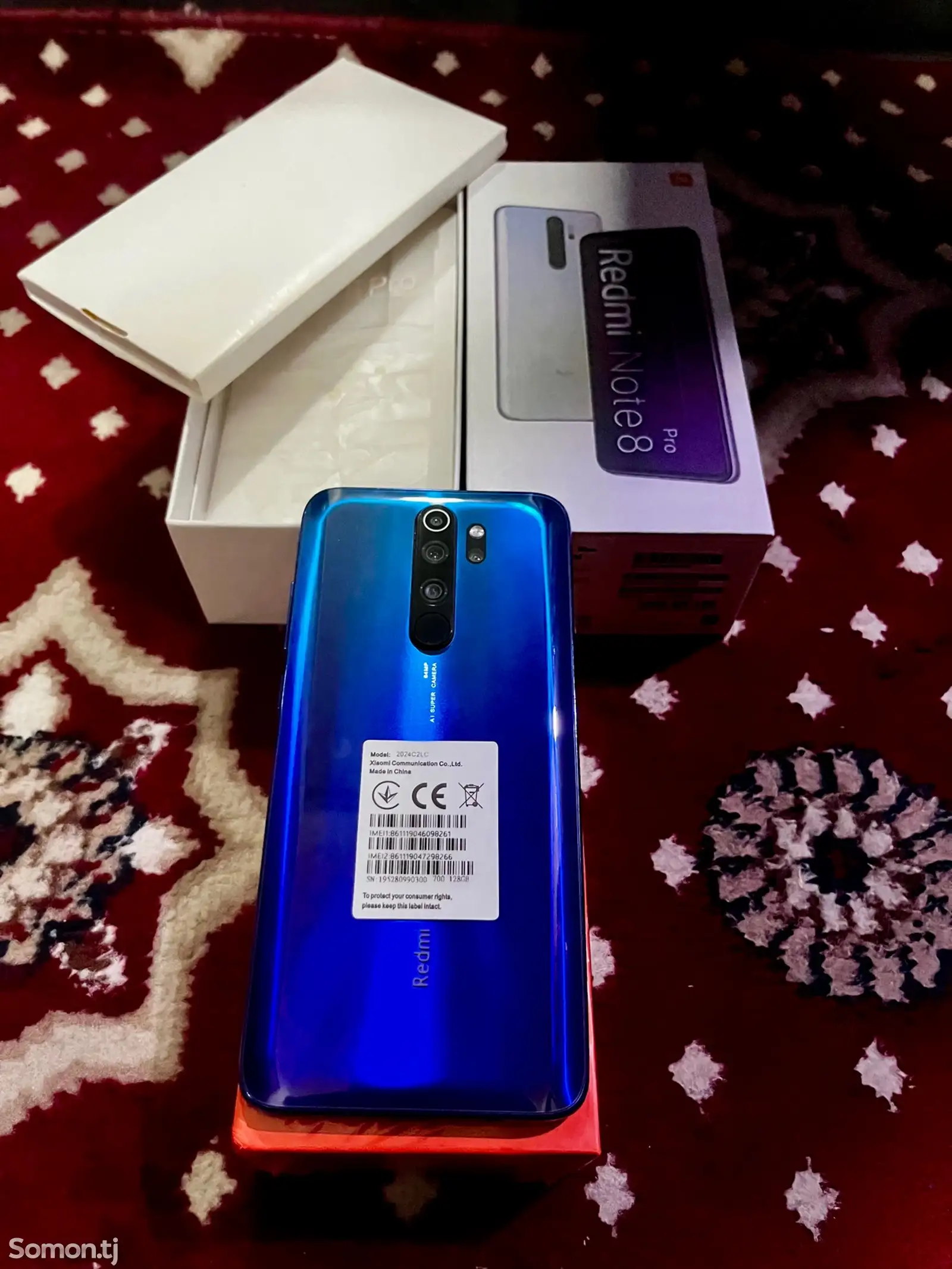 Xiaomi Redmi Note 8 Pro 8/128gb blue-1