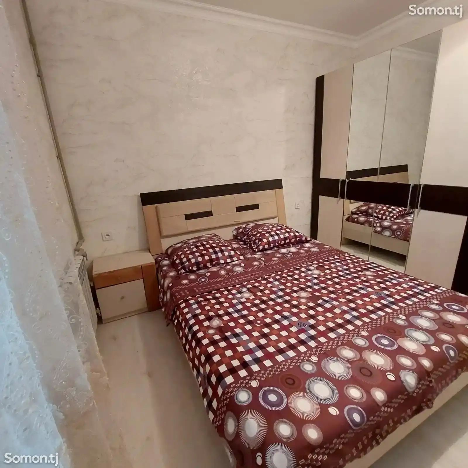 2-комн. квартира, 3 этаж, 60м², И.Сомони-3