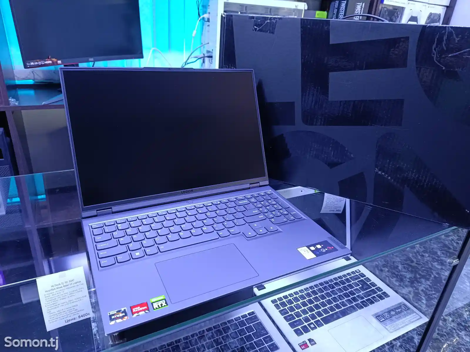 Игровой ноутбук Lenovo Legion 5 Pro Ryzen 7 6800H / RTX 3070Ti 8GB / 32GB / 1TB-1