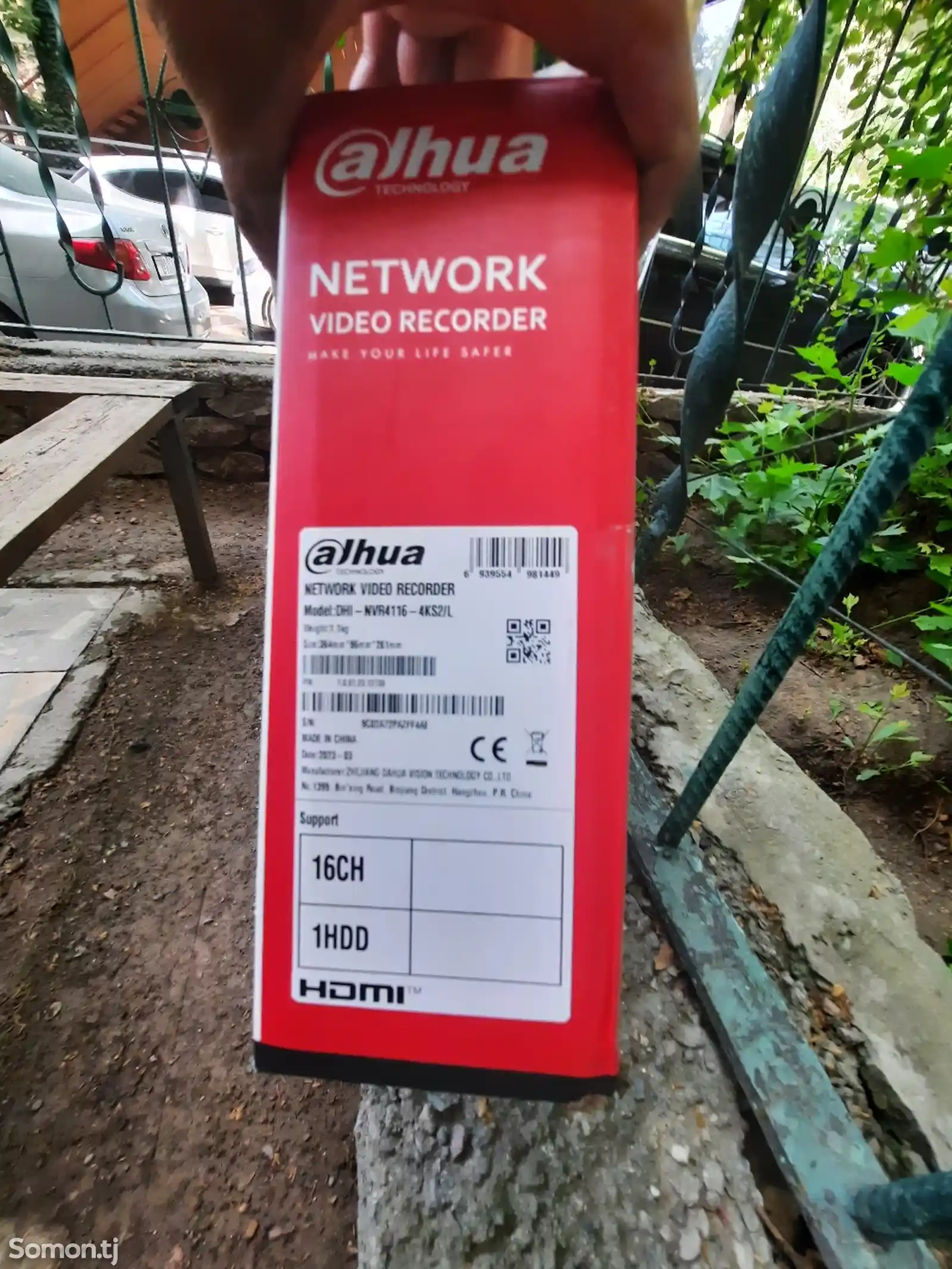 Видеорегистратор Dahua NVR4116-4KS2/L-3