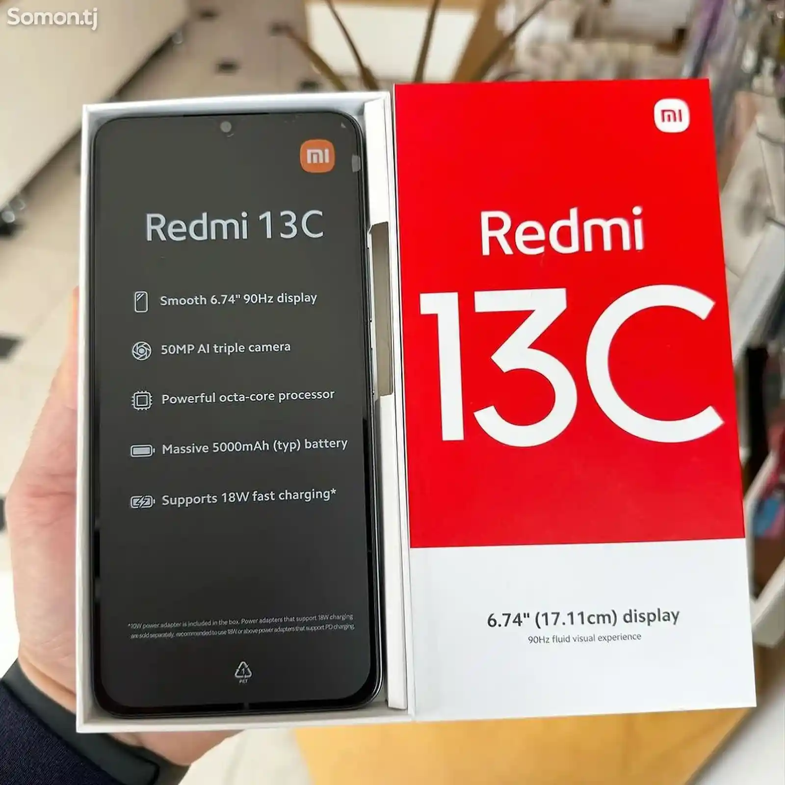Xiaomi Redmi 13C 4/128Gb Black 2024-5