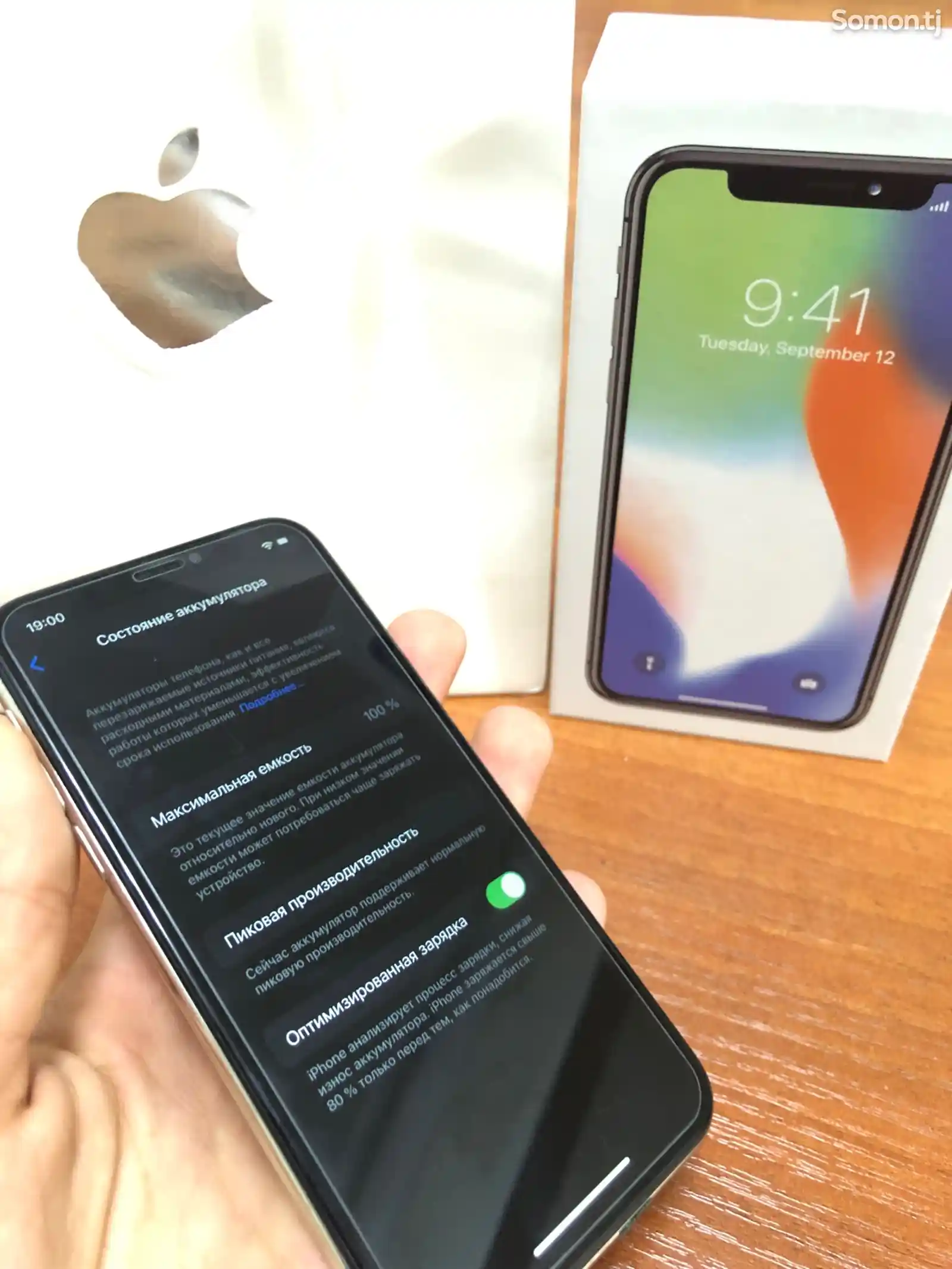 Apple iPhone X, 64 gb, Silver-5