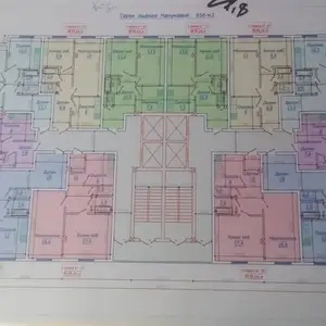 3-комн. квартира, 2 этаж, 70 м², Фабрика