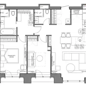 2-комн. квартира, 5 этаж, 68 м², Рудаки