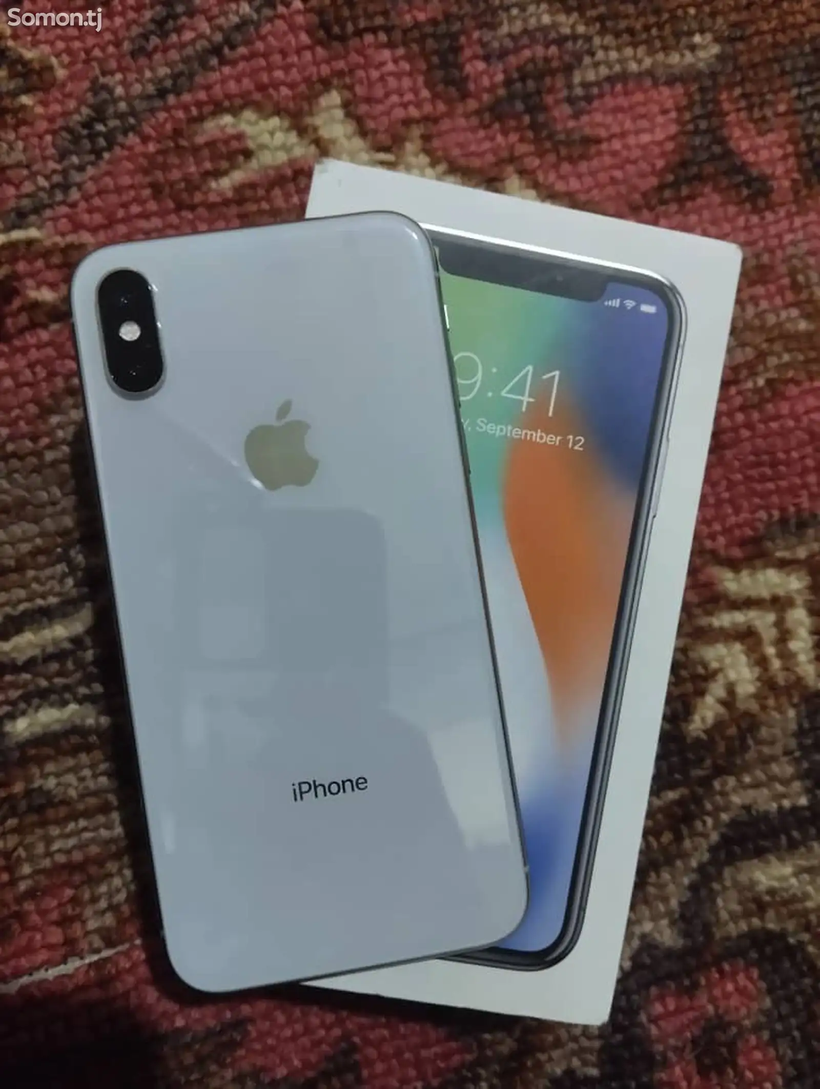 Apple iPhone X, 256 gb, Silver-1