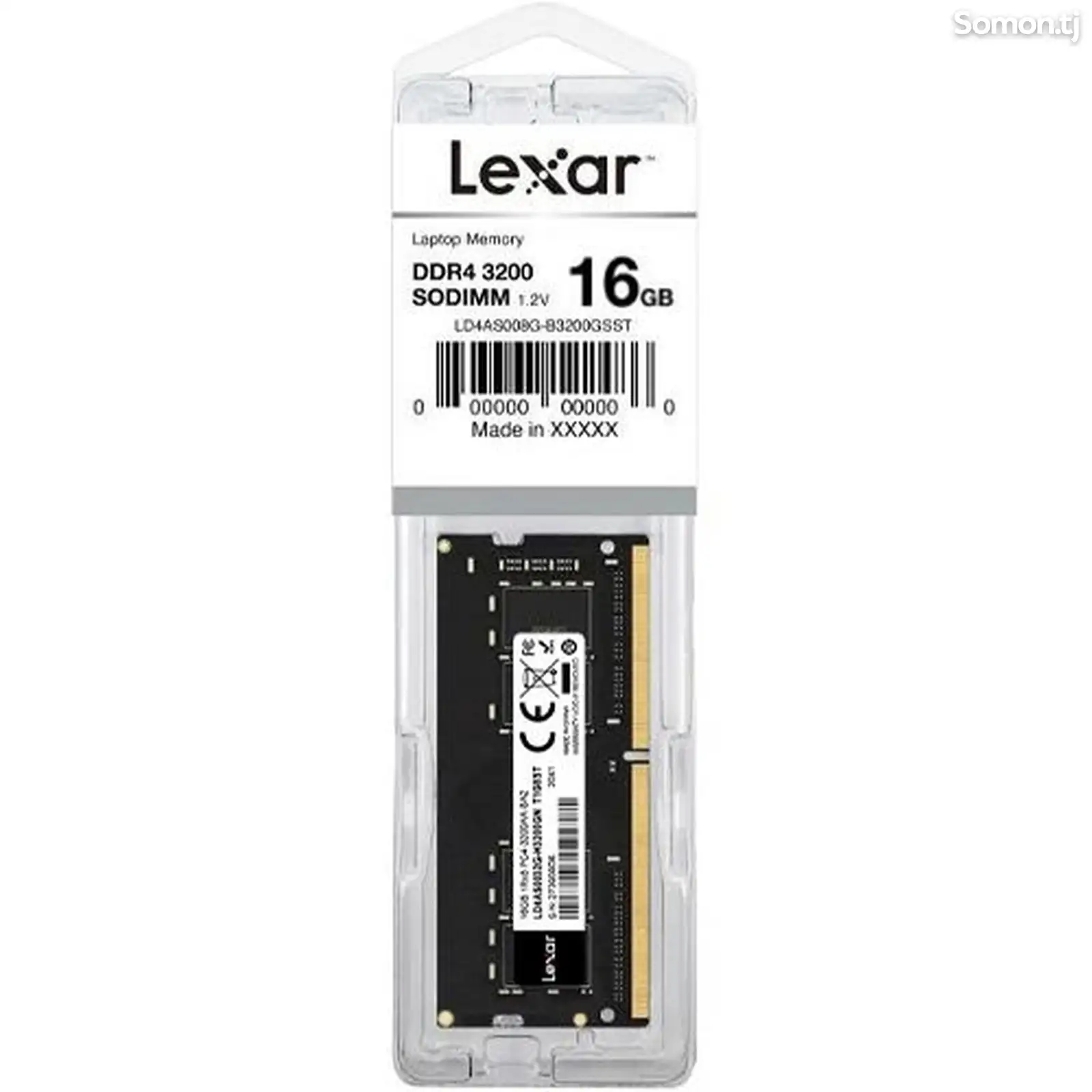 Оперативная память Lexar DDR 4 3200Mhs 16GB